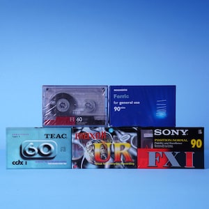 New - Blank Audio Cassette Tapes - Sony - Teac - Maxell