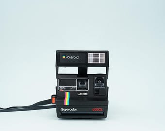 Polaroid Supercolor 635CL Instant Camera With Polaroid 600 Film - Etsy