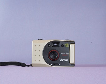 Vivitar PN2011 35mm Compact Camera - Fixed Focus Manual Lomography Style