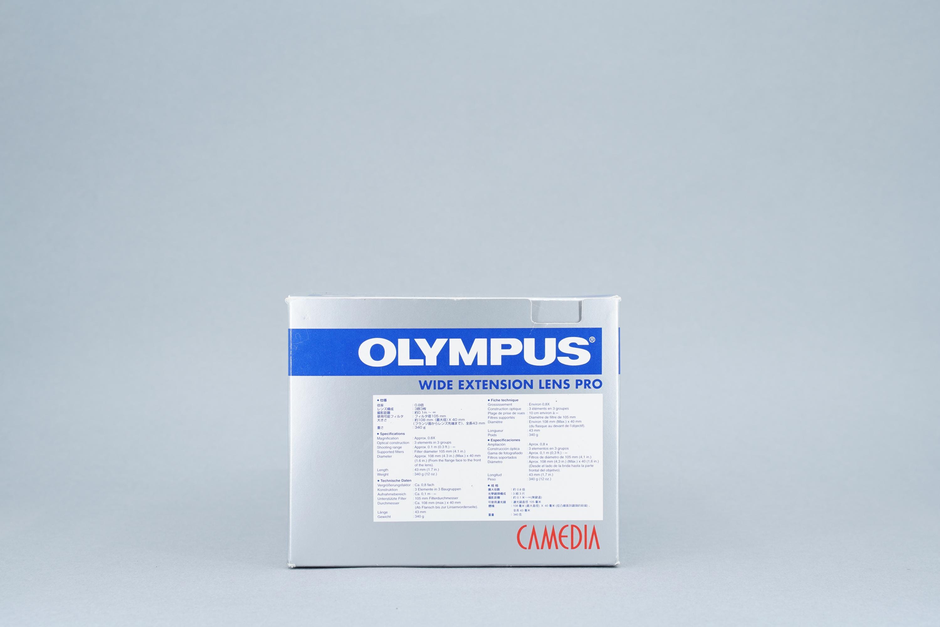 オリンパス Camedia 広角コンバージョンレンズ Wcon-08B: 62 mm ネジ