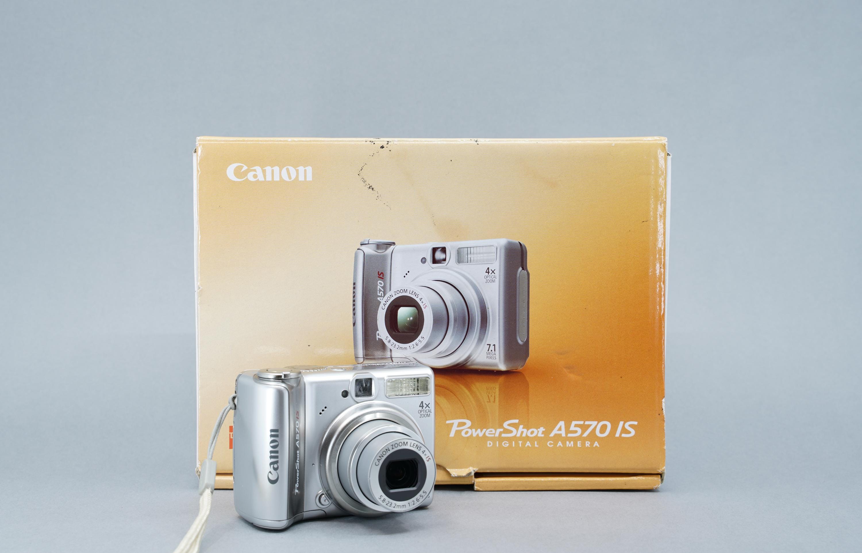 Canon Powershot A570 IS Compact Digital Camera - 7.1 Mega