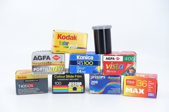 Expired 35mm Camera Film Choose From Kodak Gold , Color Plus , T400CN  Konica Super XG Agfa Portrait, Vista Jessop Everyday, Slide -  Canada