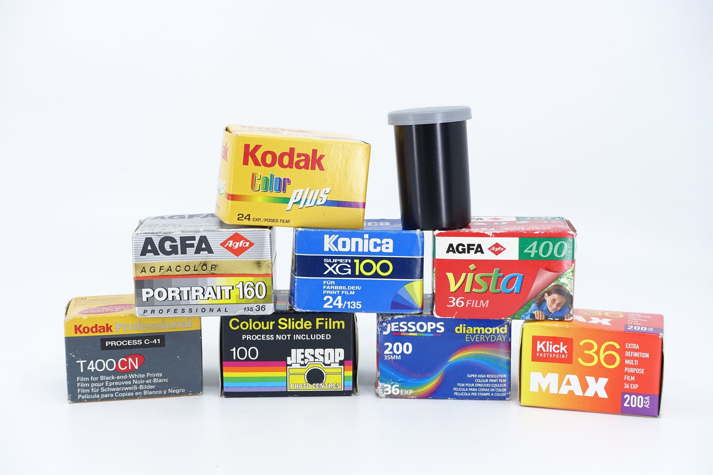 Expired 35mm Camera Film Choose From Kodak Gold , Color Plus , T400CN