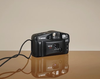 Canon Sure Shot AF-7 35mm Compact Camera - Fully Automatic - Self-Timer - Flash -  Case
