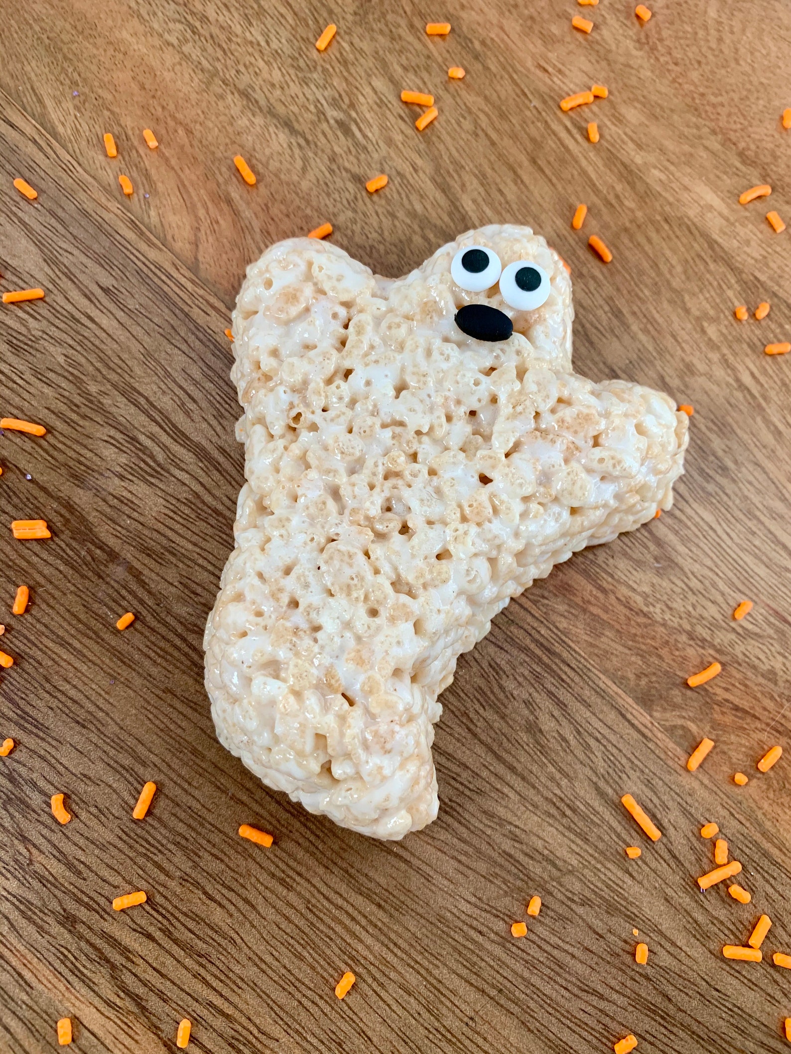 Ghost Rice Krispie Treats Ghost Rice Krispie Treats