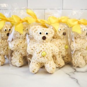 Teddy Bear Rice Crispie Treats (12)