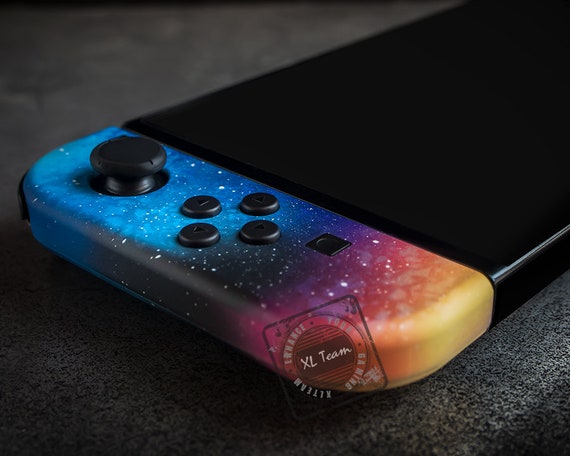 Custom Cosmic Space Galaxy Themed Nintendo Switch Joy-con 