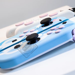 Custom Pokemon Shiny Sylveon Themed Nintendo Switch Joy-con Joycon ...