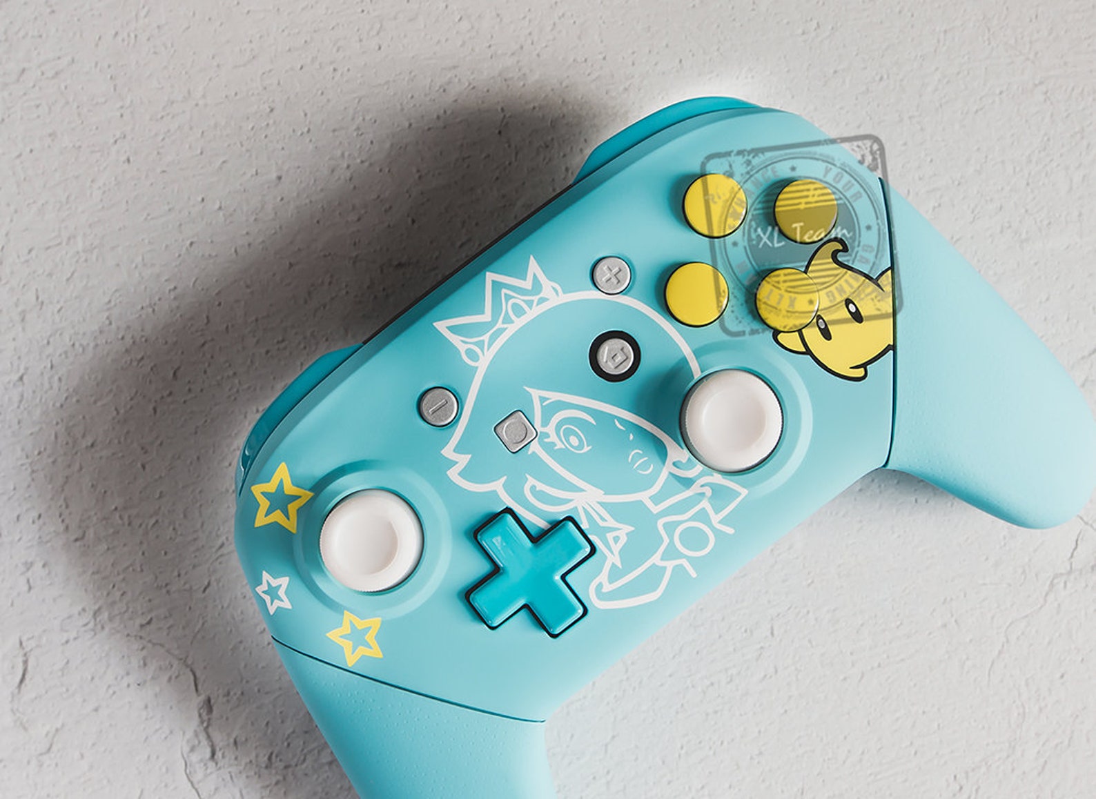 Custom Rosalina and Luma Themed Nintendo Switch Pro Controller - Etsy