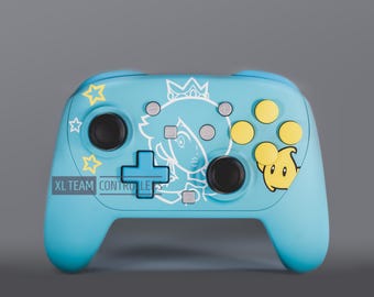Custom Hand Painted Rosalina and Luma Themed Nintendo Switch 2 Pro Controller