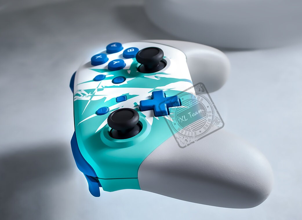 Nintendo Switch - Nintendo Switch　PROコントローラー　カスタム Custom Nintendo Switch Pro Controller Color Shell LED