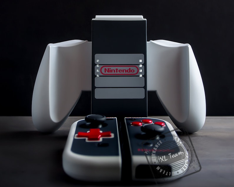 Custom NES Nintendo Themed Nintendo Switch Joycon Joycon Etsy
