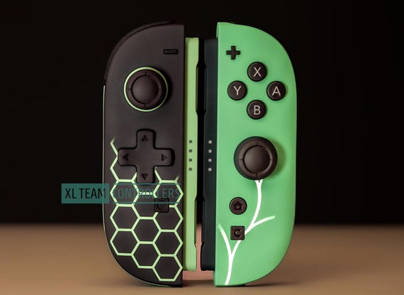 Pokemon Legends Z-A Themed Nintendo Switch Joycons 2 Controllers