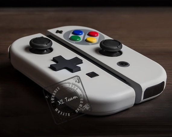 Custom Joy-Con Nintendo Switch Controllers Retro SNES Super Famicom D-Pad