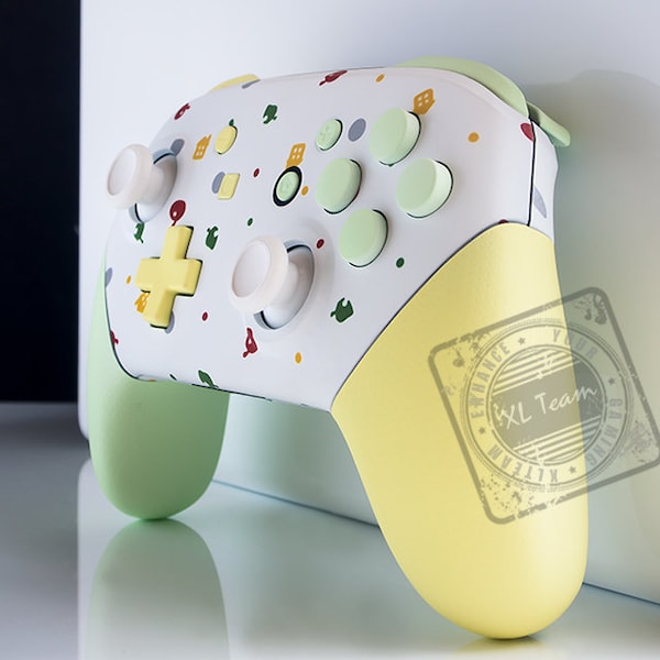 Custom Animal Crossing Themed Nintendo Switch Pro Controller