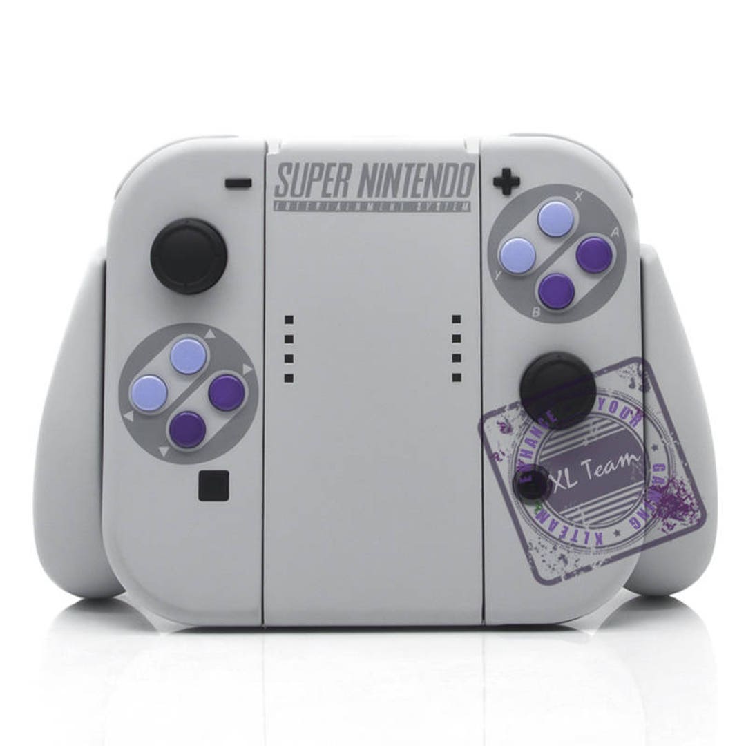 SNES Retro Custom Custom Joy cons for Nintendo Switch – The GameChangers