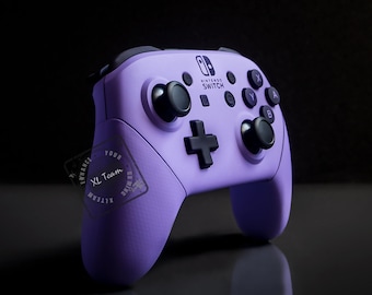 Custom Baby Pastel Purple Nintendo Switch Pro Controller