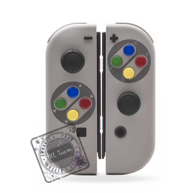 Custom Super Themed Nintendo Switch JoyCon JoyCon Etsy