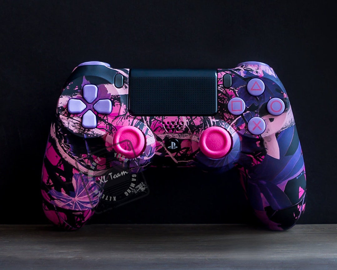 Sony Playstation 4 PS4 Dualshock 4 Custom Pink Muddy Girl Camo Camouflage Gamepad Etsy UK