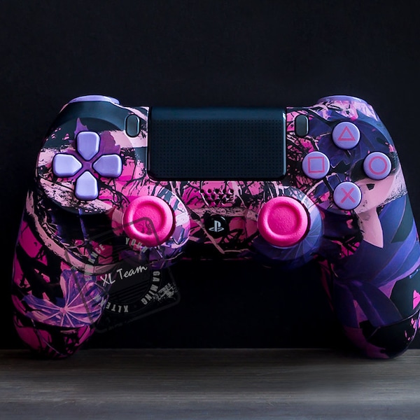Sony PlayStation 4 PS4 Dualshock 4 Custom Pink Muddy Girl Camo Camouflage Gamepad