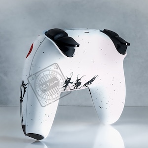 Custom Kingdom Hearts Sora Themed Heartless Shadow PlayStation 5 PS5 Controller No Drift Joystick Option image 2