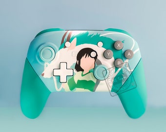 Custom Spirited Away Themed Nintendo Switch Pro Controller