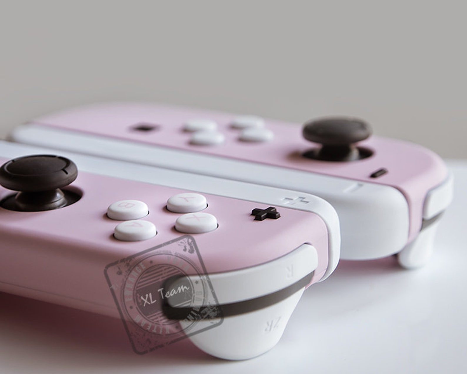 Custom Pastel Pink Nintendo Switch JoyCon JoyCon Controllers Etsy