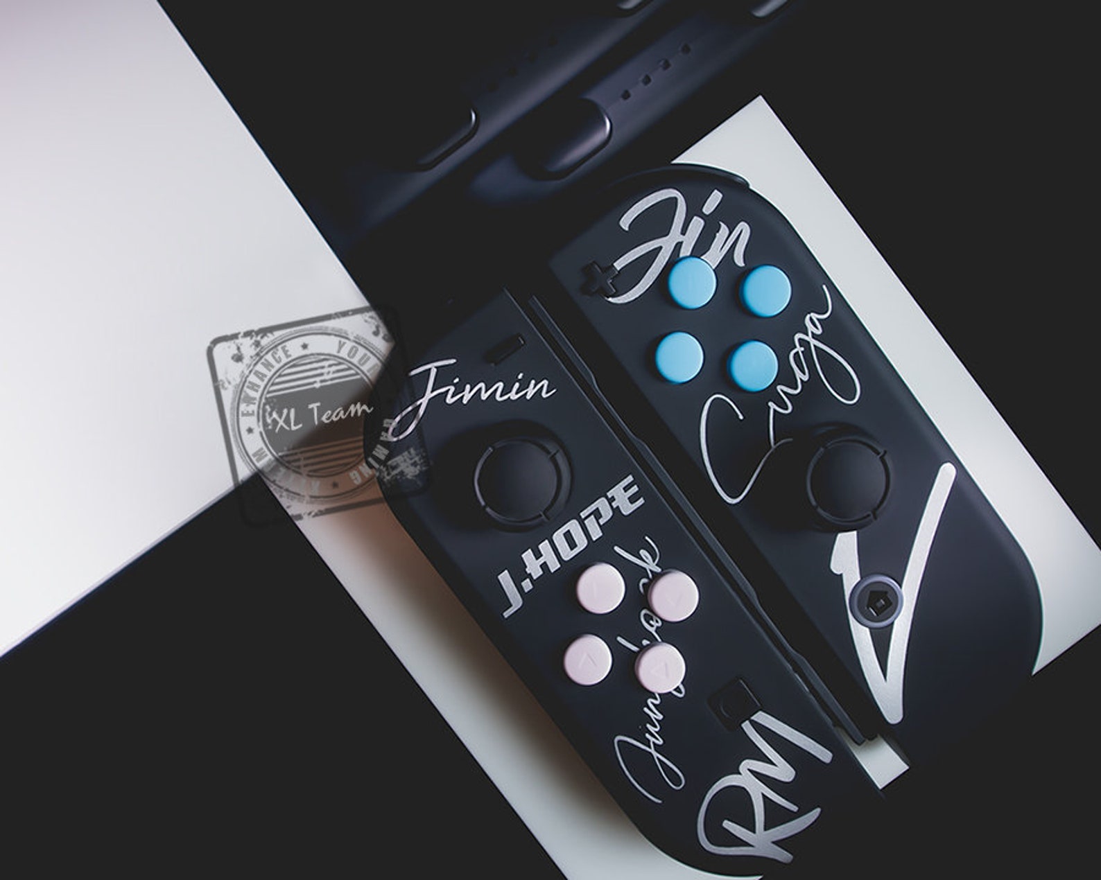 Custom BTS Themed Nintendo Switch Joy-con Joycon Controllers - Etsy