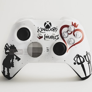 Benutzerdefinierter Kingdom Hearts Sora Themed Heartless Shadow Xbox Elite Series 2 CORE Wireless Controller