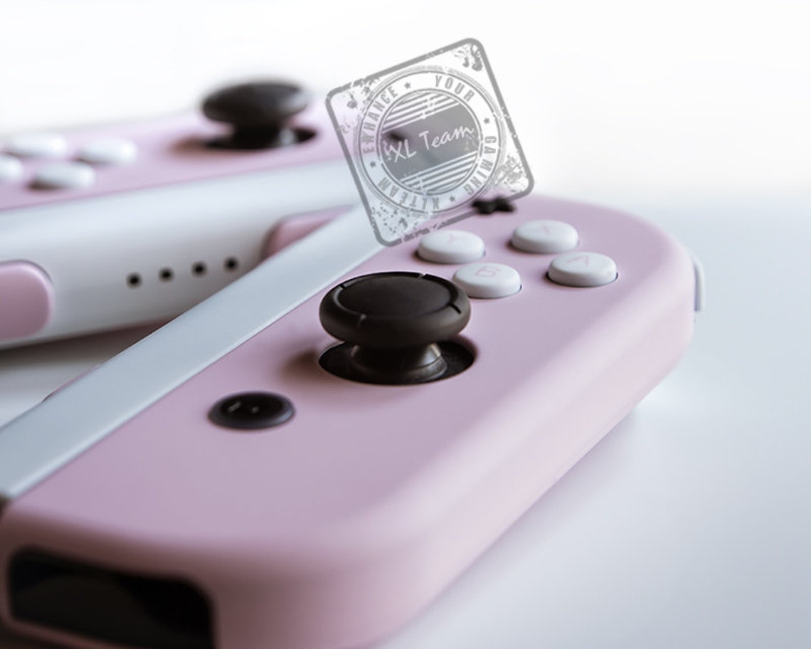Custom Pastel Pink Nintendo Switch Joy-con Joycon Controllers - Etsy