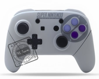 Custom SNES Super Nintendo Themed Nintendo Switch Pro - Etsy