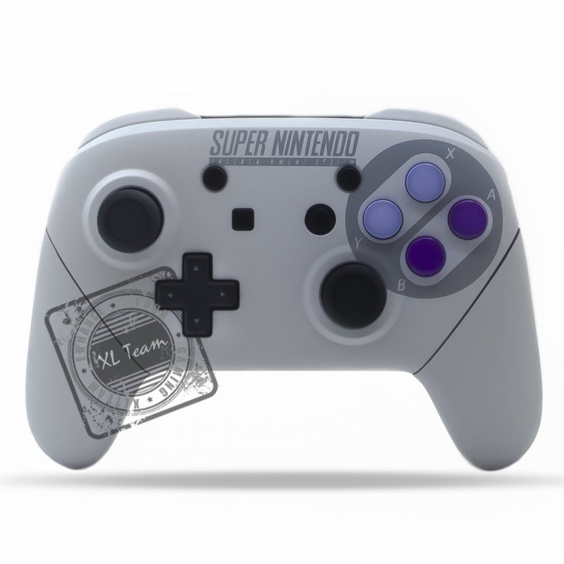 Super Nintendo Themed Nintendo Switch Pro Etsy