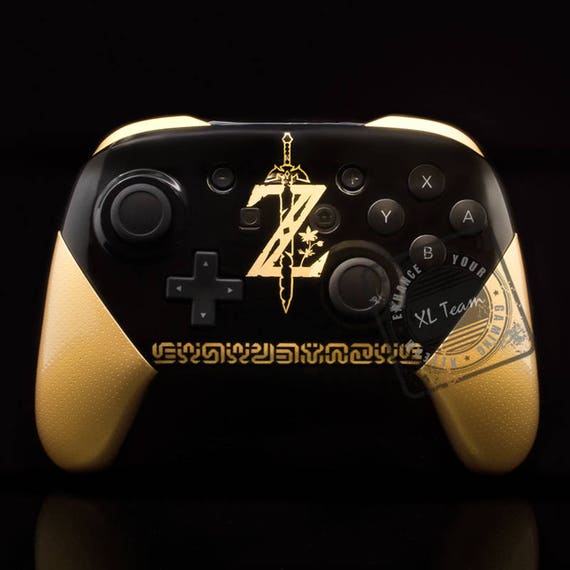 Custom the Legend of Zelda Breath of the Wild Themed Nintendo Switch Pro  Controller 