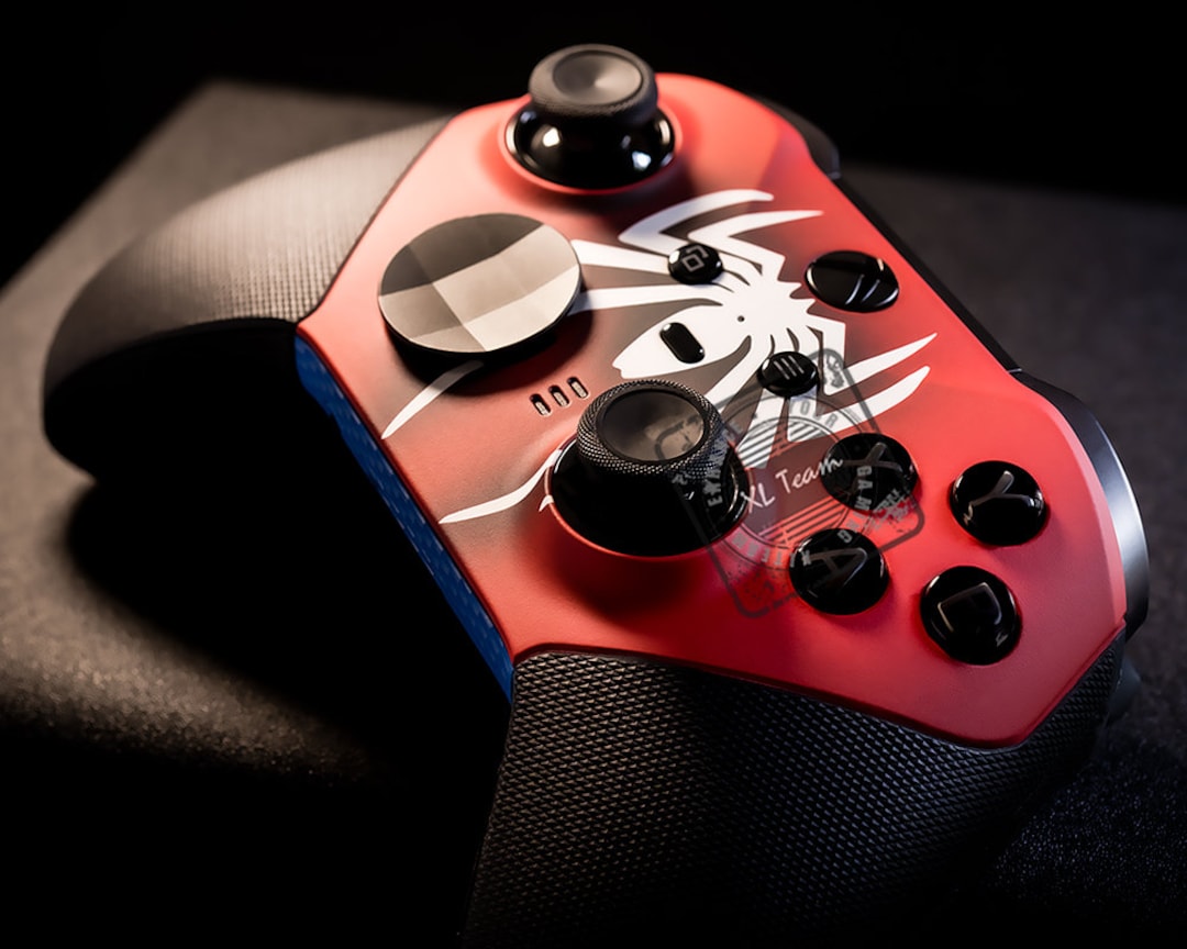 Custom Spiderman Themed Xbox Elite Series 2 Controller - Etsy