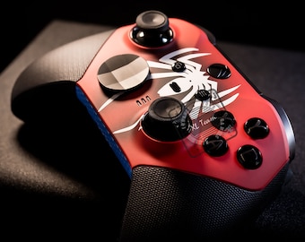 Custom Spiderman Themed Xbox Elite Series 2 Controller
