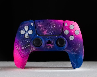 Benutzerdefinierte Cosmo Space Cosmic Galaxy Themed Playstation 5 PS5 DualSense Wireless Controller