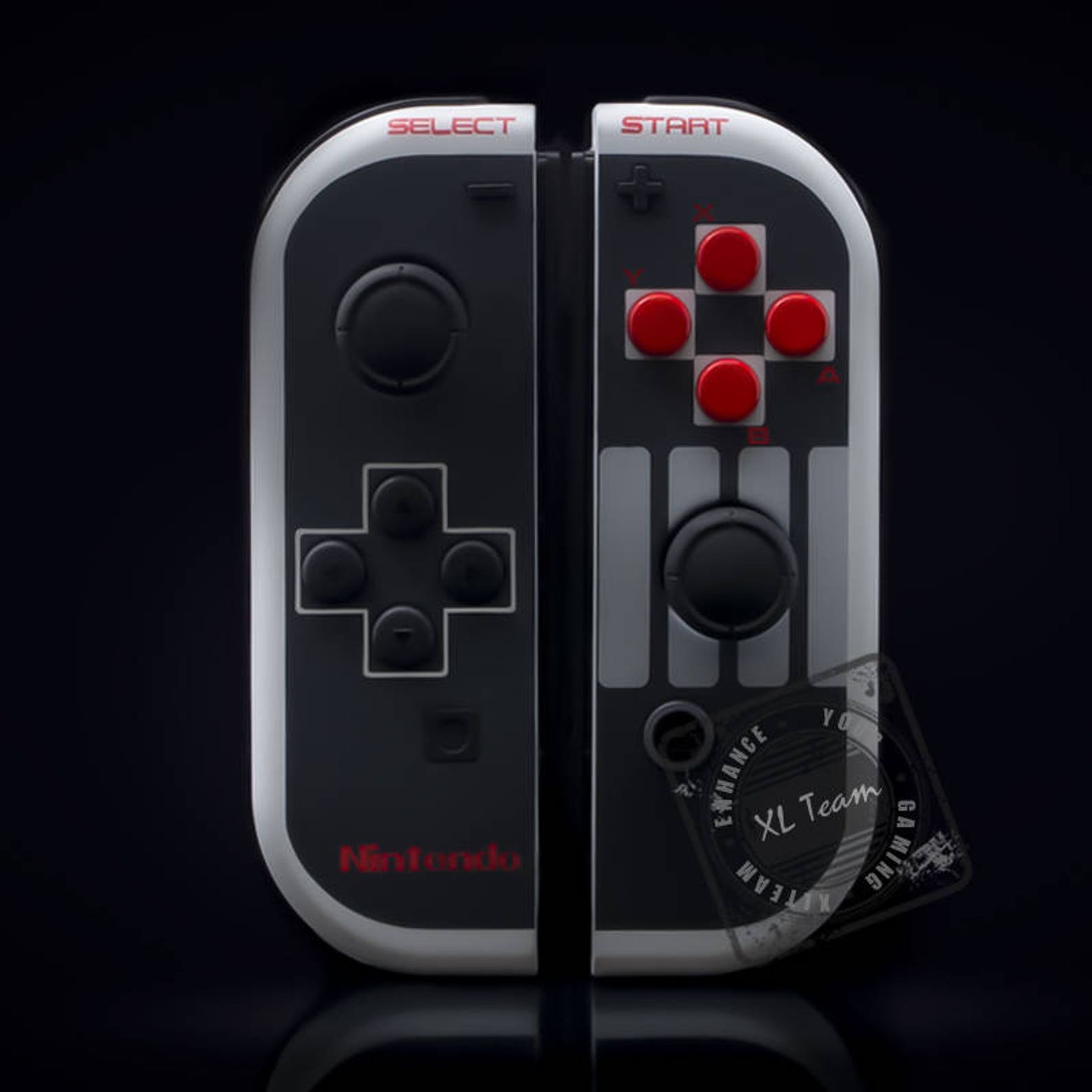 Custom NES Nintendo Themed Nintendo Switch JoyCon JoyCon Etsy