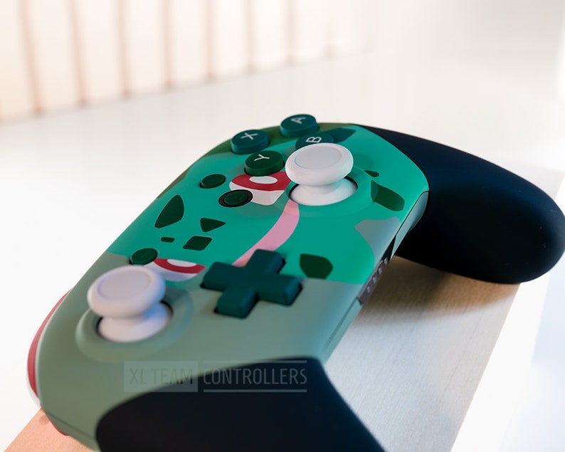 Custom Pokemon Bulbasaur Themed Nintendo Switch Pro Controller - Etsy ...