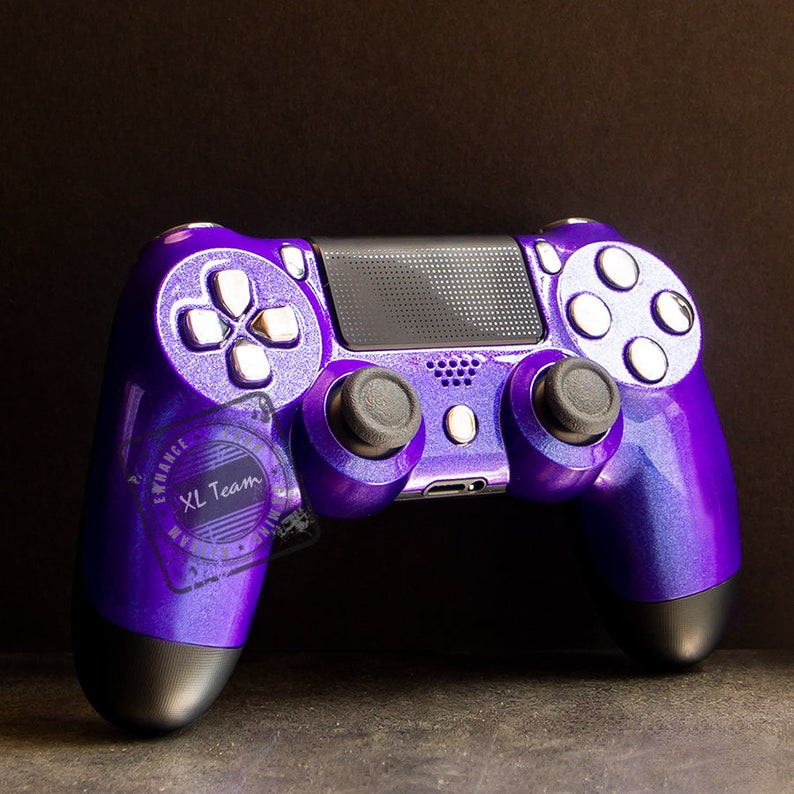 Sony Playstation 4 PS4 Dualshock 4 Custom Purple Blue Color Etsy