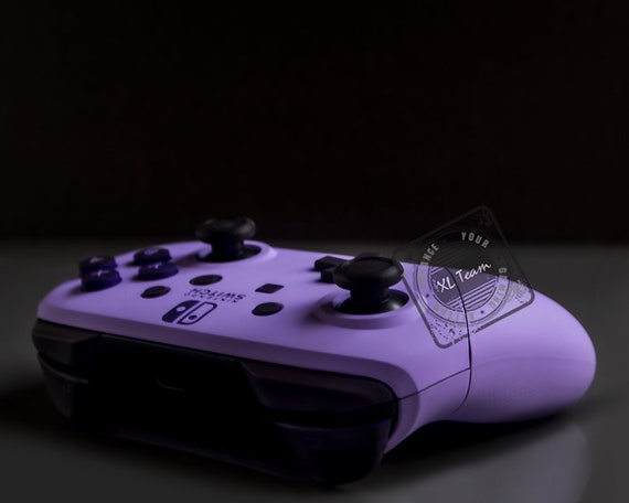Purple nintendo switch pro cheap controller