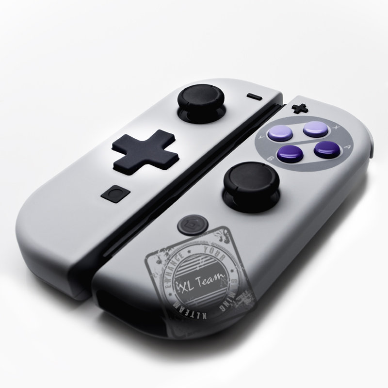 Switch Custom Joy-con Retro SNES Classic EU Patterned Dpad -  Israel