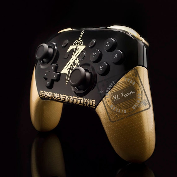 Custom the Legend of Zelda Breath of the Wild Themed Nintendo Switch Pro  Controller 