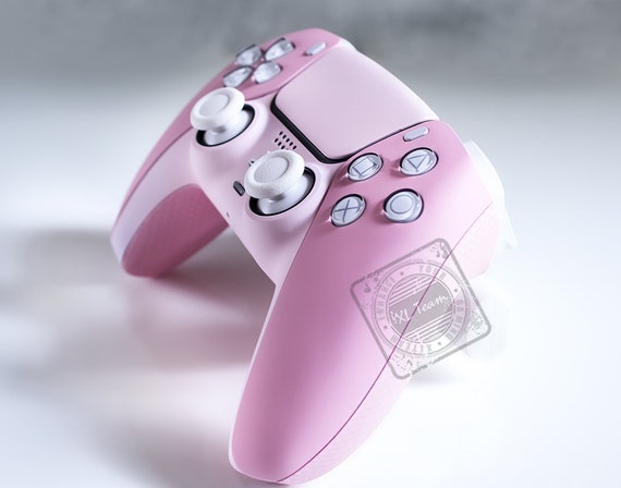 Controlador PS5 Sakura Pink Mod con botones blancos Controlador inalámbrico  personalizado -  México