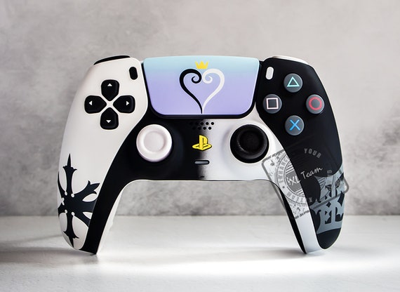 Custom Kingdom Hearts Sora Themed Playstation 5 PS5 Dualsense