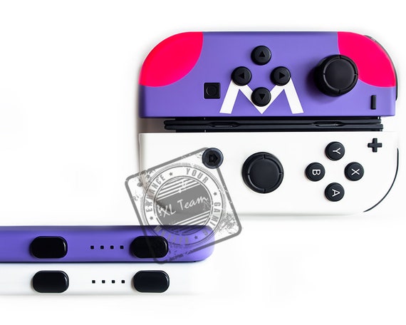 Custom Nintendo Gamecube Themed Nintendo Switch Joy-con Joycon Controllers  