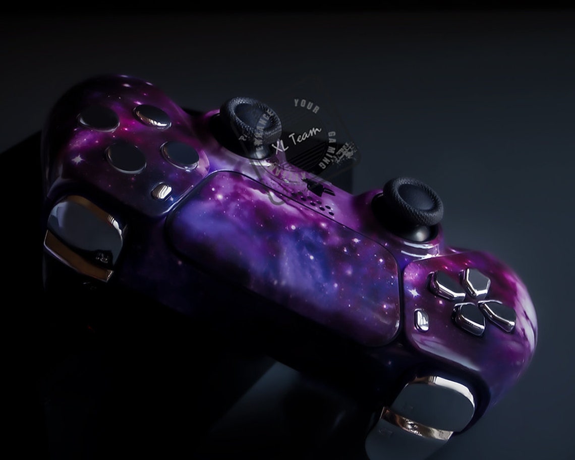 Sony Playstation 5 PS5 Dualsense Custom Galaxy Nebula Etsy UK