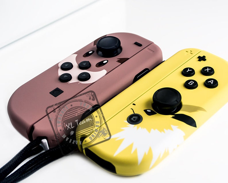 Custom Pokemon Pikachu and Eevee or Jolteon and Eevee Themed Nintendo ...