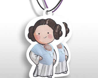 PRINTABLE Star Wars Baby Shower Game, Princess Leia & Baby Necklace, Word Game, Star Wars Theme Baby Shower, INSTANT DOWNLOAD .pdf file