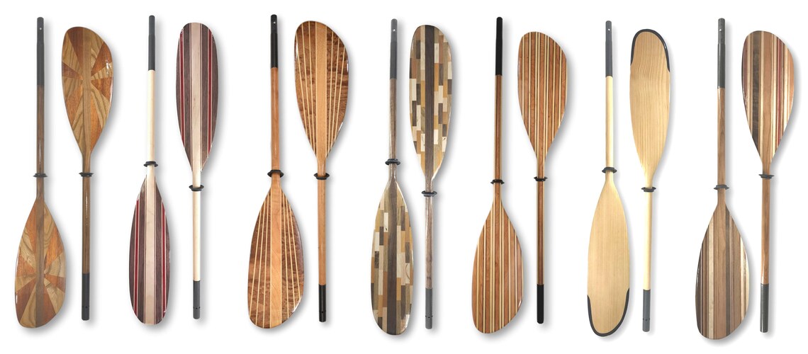 CUSTOM Handcrafted Wood Kayak Paddles by Winnebago Paddles Etsy