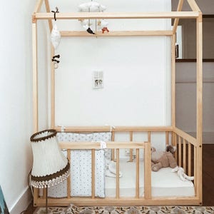 90 x 190 cm lit cabane with fence house bedtoddler bedlit montessorihouse bed frame kids teepee toddler house bed kids bed - Lit Cabane But 90 x 190 cm lit cabane with fence house bedtoddler bedlit montessorihouse bed frame kids teepee toddler house bed kids bed - Lit Cabane But